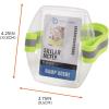 imageErgodyne Squids 3386 Vinyl Arm Band IDBadge HolderHivis Lime 10pack
