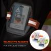 imageErgodyne Squids 3386 Vinyl Arm Band IDBadge HolderHivis Lime 10pack