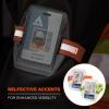 imageErgodyne Squids 3386 Vinyl Arm Band IDBadge HolderHivis Orange