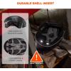 imageLightweight Bump Cap with LED Brim Lighting Baseball Hat Style Ergodyne Skullerz 8965 BlackBlack