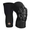 imageErgodyne ProFlex 550 Padded Knee Sleeves 3Layer Foam Cap Knee PadsSmall Medium