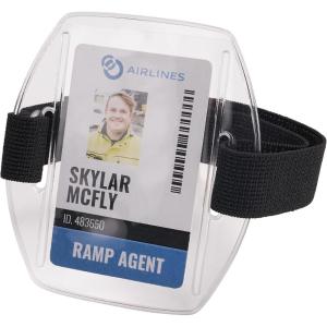 imageErgodyne Squids 3386 Vinyl Arm Band IDBadge HolderBlack
