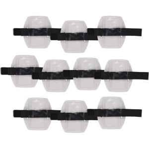 imageErgodyne Squids 3386 Vinyl Arm Band IDBadge HolderBlack 10pack