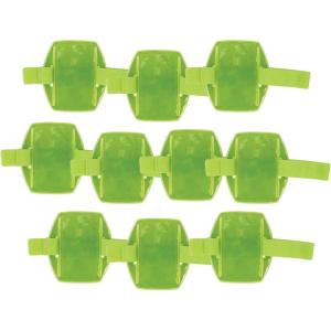 imageErgodyne Squids 3386 Vinyl Arm Band IDBadge HolderLime 10pack
