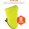 imageErgodyne NFerno 6960 Winter Neck Gaiter Thermal Fleece High Visibility LimeHivis Lime