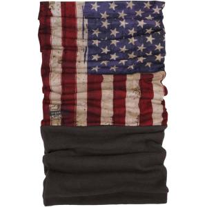 imageErgodyne NFerno 6492 Thermal Fleece Neck Gaiter Multiple Ways to Wear MoistureWickingAmerican Flag