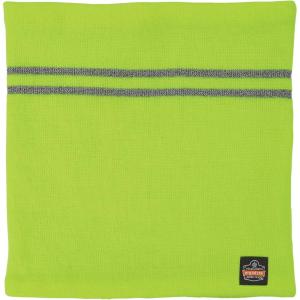 imageErgodyne NFerno 6961 Reflective Neck Warmer Fleece Neck Gaiter Winter Face Covering BlackLime