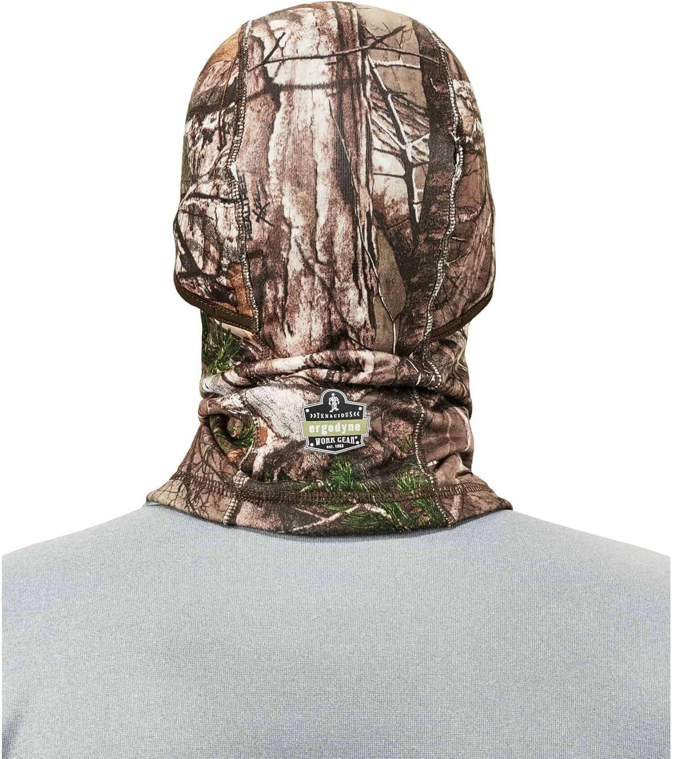 imageErgodyne NFerno 6823 Balaclava Ski Mask WindResistant Face Mask Hinged Design to Wear as Neck GaiterCamouflage