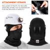 imageErgodyne Mens Face Mask  2pc Fleece Neoprene Balaclava Black