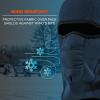 imageErgodyne NFerno 6823 Balaclava Ski Mask WindResistant Face Mask Hinged Design to Wear as Neck GaiterNavy