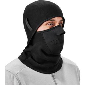 imageErgodyne Mens Face Mask  2pc Fleece Neoprene Balaclava Black