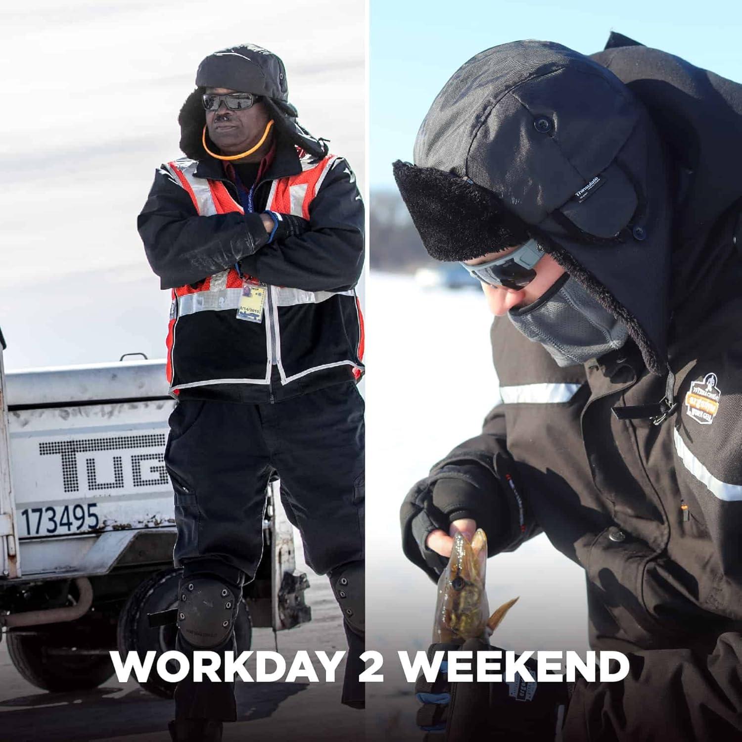 imageErgodyne NFerno 6802 Thermal Winter Trapper HatBlack