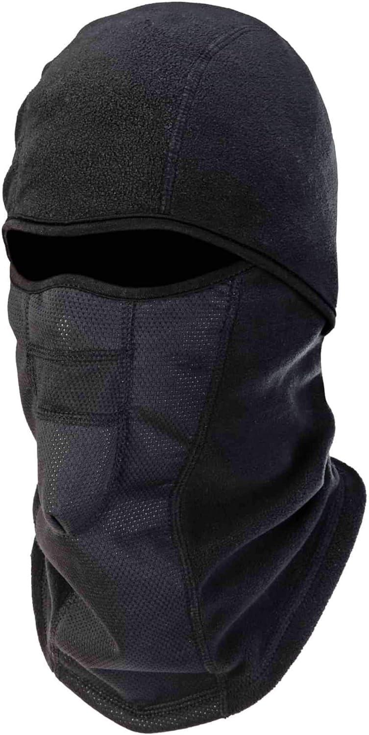 imageErgodyne NFerno 6823 Balaclava Ski Mask WindResistant Face Mask Hinged Design Each Black One Size
