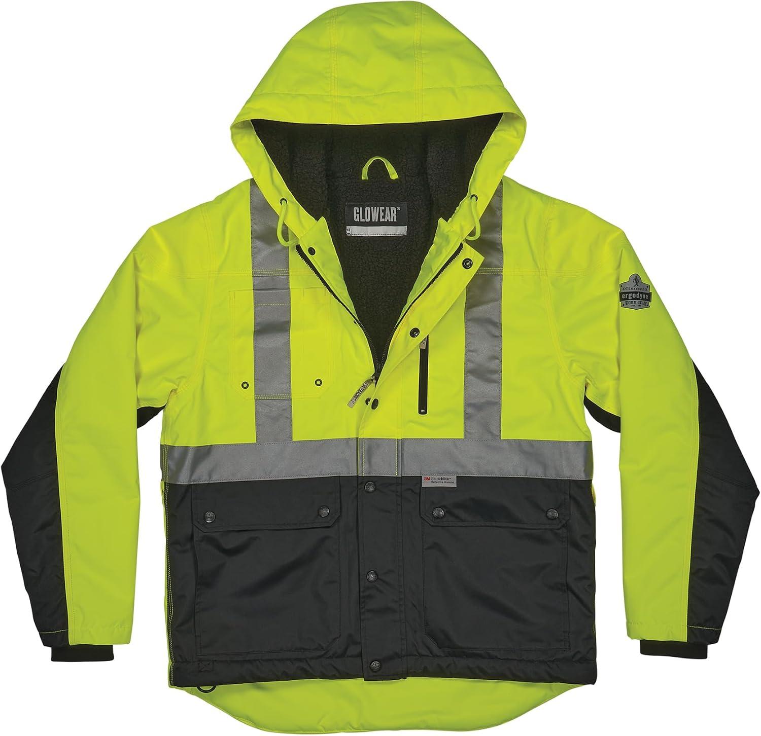 imageErgodyne Workwear Jacket Type R Class 2Lime