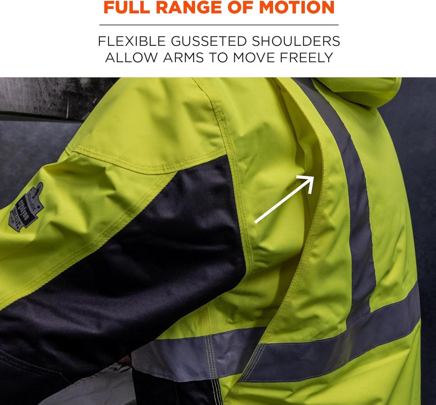 imageErgodyne Workwear Jacket Type R Class 2Lime