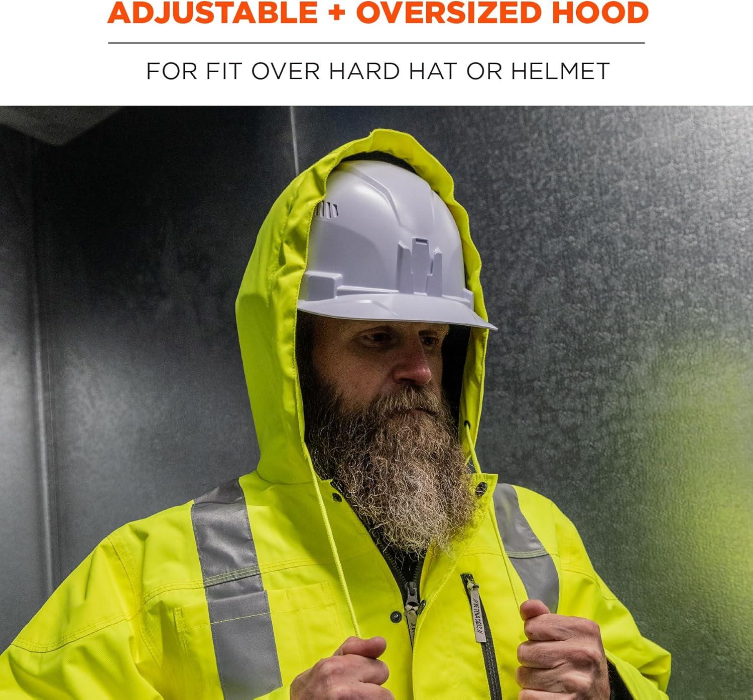 imageErgodyne Workwear Jacket Type R Class 2Lime