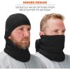 imageBalaclava Detachable Top and Bottom Straps To Attach To Hard Hat Winter Face Mask Ergodyne NFerno 6826Black