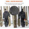imageErgodyne GloWear 8377EV Reflective Winter Bomber Jacket Enhanced Visibility for Night or Low Light Conditions Thermal Insulation Water Resistant  Black  XXLargeXLarge