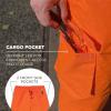 imageErgodyne GloWear 8925 ANSI High Visibility Lime Reflective Thermal Safety Pants XLargeLime