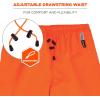 imageErgodyne GloWear 8925 ANSI High Visibility Lime Reflective Thermal Safety Pants XLargeOrange