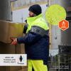 imageErgodyne Insulated Freezer JacketHeat Reflective Lining