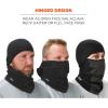 imageErgodyne NFerno 6823 Balaclava Ski Mask WindResistant Face Mask Hinged Design Each Black One Size