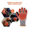 imageErgodyne ProFlex 7521 Thermal Impact Resistant Work Gloves Waterproof Nitrile Coated Palms ANSI A2 Cut Resistance TPR Impact Protection PaddingXLarge