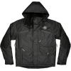 imageErgodyne Standard Winter Work Jacket Workwear Outerwear Thermal Insulation Removable Hood Black 3XLarge4XLarge