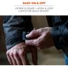 imageErgodyne Standard Winter Work Jacket Workwear Outerwear Thermal Insulation Removable Hood Black 3XLarge4XLarge