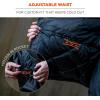 imageErgodyne Standard Winter Work Jacket Workwear Outerwear Thermal Insulation Removable Hood Black 3XLargeXLarge