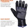 imageErgodyne unisex adult Reinforced Thermal Waterproof Winter Work Gloves Black Large Pack of 1 USLarge Pack of 1