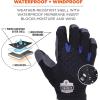 imageErgodyne unisex adult Reinforced Thermal Waterproof Winter Work Gloves Black Large Pack of 1 USXLarge Pack of 1