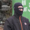 imageFR Rated Balaclava Winter Face Mask Thermal Fire Resistant Modacrylic Fleece Ergodyne NFerno 6828Black