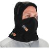 imageFR Winter Hard Hat Liner with Mouthpiece Fire Resistant Ergodyne NFerno 6876Black2Layer FR Liner with 2Layer FR Mouthpiece