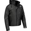 imageErgodyne Standard Winter Work Jacket Workwear Outerwear Thermal Insulation Removable Hood Black 3XLargeSmall