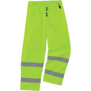 imageErgodyne GloWear 8925 ANSI High Visibility Lime Reflective Thermal Safety Pants XLargeLime