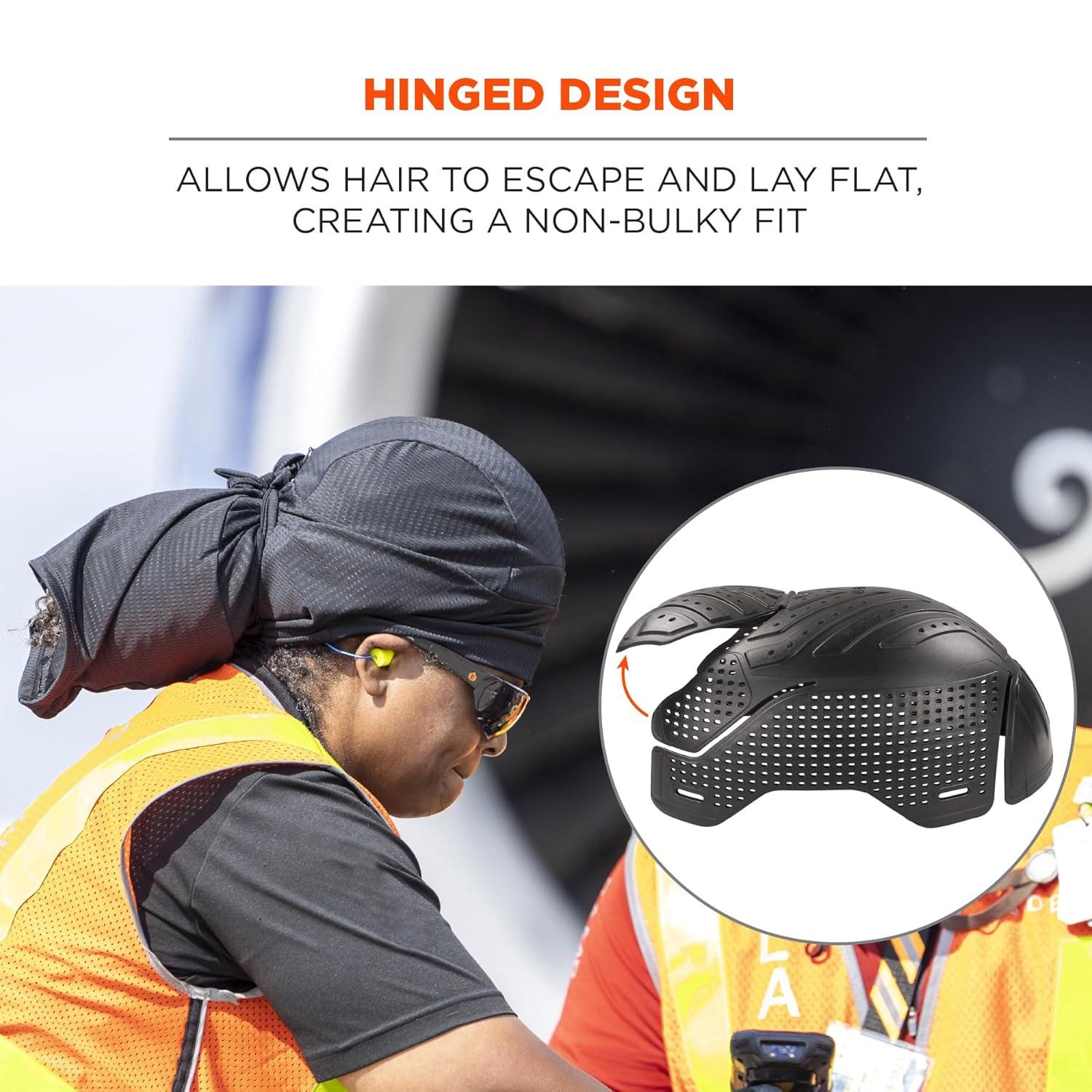 imageErgodyne Skullerz 8943Fx Universal Bump Cap Insert Enhanced Flex Design for Varying Head and Hair Shapes and SizesCharcoal