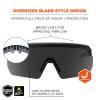 image3 pack of Ergodyne Skullerz AEGIR Safety Glasses ANSI Z871  Smoke Clear ampamp IndoorOutdoor Lens