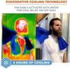 imageErgodyne ChillIts 6602 Evaporative Cooling Towel Bundle  Blue Lime Gray
