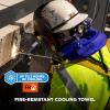 imageErgodyne ChillIts 6606FR Cooling FR Towel Fire Resistant Modacrylic Knit Flame Resistant Cooling