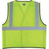 imageErgodyne GloWear 8216BA ANSI High Visibility Breakaway Reflective Safety Vest with ID Badge Holder Lime SmallMediumLime