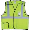imageErgodyne GloWear 8216BA ANSI High Visibility Breakaway Reflective Safety Vest with ID Badge Holder Lime SmallMediumLime