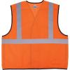 imageErgodyne GloWear 8216BA ANSI High Visibility Breakaway Reflective Safety Vest with ID Badge Holder Lime SmallMediumOrange