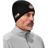imageErgodyne NFerno 6820 Fire Resistant Thermal Knit Beanie Cap BlackBlackOrange