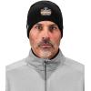 imageErgodyne NFerno 6820 Fire Resistant Thermal Knit Beanie Cap BlackBlackOrange