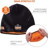 imageErgodyne NFerno 6820 Fire Resistant Thermal Knit Beanie Cap BlackBlackOrange