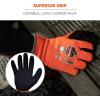 imageErgodyne ProFlex 7401 Coated Winter Work Gloves Latex Coated Palm Thermal Fleece Lining 12PKLarge 12Pack