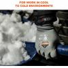 imageErgodyne ProFlex 7501 Coated Waterproof Winter Work Gloves Gray Medium 1 PairLarge 1 pair