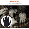 imageErgodyne ProFlex 7501 Coated Waterproof Winter Work Gloves Gray Medium 1 PairSmall 1 Pair Pack of 3
