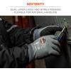 imageErgodyne ProFlex 7501 Coated Waterproof Winter Work Gloves Gray Medium 1 PairSmall 12Pack